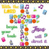 BeYumi Christian Bulletin Board - 88Pcs Back to School Decor with Jesus Cross Cutouts, Faith Border Trim