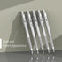 Mr. Pen Metal Mechanical Pencil Set, 5 Sizes, 0.3, 0.5, 0.7, 0.9, 2mm for Sketching and Drafting