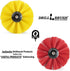 Spin Brush Cleaning Kit, Drill Brush for Concrete, Brick, Fireplace, Stone, Bird Bath, Bathroom Accessories, Soap Scum,