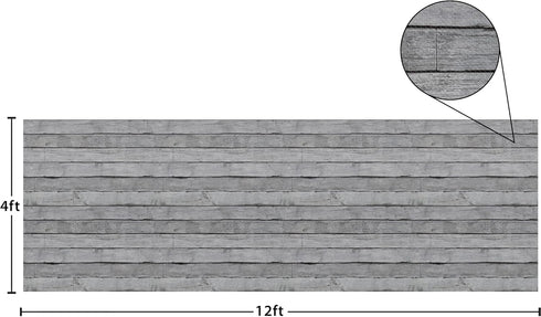 Teacher Created Resources Gray Wood Better Than Paper Bulletin Board Roll (TCR77035)