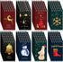 Christmas Mini Notebook, Xmas Pocket Notebooks with Santa Claus Lined Journals for Christmas Gift Supplies