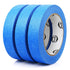 3 Pack Blue Painters Tape, 1 inch Wide Masking Tape for Multi-Surface, Indoor & Outdoor Use, 270FT Total