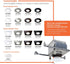4 Inch 700 JBD4079FS1EWH-CA HALO JBD Slim Surface Mount LED Downlight with Selectable CCT, Lumens, Wet Location-Listed