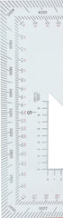 Counter Gotical Military UTM/MGRS Coordinate Scale Map Reading and Land Navigation Topographical Map Scale, Protractor