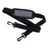 Case-it Mighty Zip Tab Zipper Binder, Jet Black, 3" O-Ring, 5-Color Tabs, Expanding File Folder, Shoulder Strap