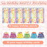Panelee 72 Pcs Happy Birthday Pencils and Greeting Cards Set Colorful Printed Birthday Pencils Bulk Birthday Certificates Happy Birthday Pencils with Top Erasers Birthday Cake Cutouts for Kids Party