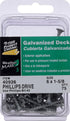 Hillman 40926 Galvanized Phillips Drive Deck Screw, 6 x 1 5/8-Inch, 75 Pack