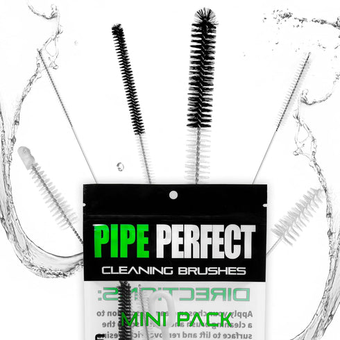 StemClenz Set 7-Piece Pack) Pipe Perfect Mini Brush Precision Cleaning Kit for Small & Hard-to-Reach Areas | Micro