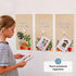 ODOXIA Calm Down Corner | Classroom and Special Education | Plants Themed Sensory Calming Corner Kit with Sensory Mats