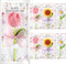 Frienda 6 Set Teacher Appreciation Gifts Crochet Flowers with Greeting Cards and
