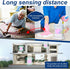Floryexn 32" 13" Bed Sensor Pad & Pager for Elderly Dementia Patients Caregiver Bed Alarm with x Motion Sensor Pad Fall