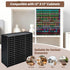 Yrangee Organizer,240-Slots Marker Marker Holder with Adjustable Divider, Desk Markers Storage Organizer for Pens