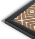 U Brands Fashion Cork Bulletin Board, 36 X 24 Inches with Black Wood Frame for Office Decor