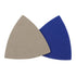 uxcell Triangular Sandpaper Hook and Loop Pad, 3-1/2" Oscillating Multi-Tool, Silicon Carbide, 7000 Grit, 8pcs