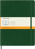 Moleskine Classic Soft Cover Notebook: XL (7.5" x 9.5") Ruled/Lined, Myrtle Green, 192 Pages