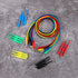 Sumnacon 20Pcs Back Probe Test Kits - 4MM Banana Plug to Alligator Clip Leads, 15Pcs Back Probe Pins