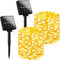 Brightever Solar String Lights Outdoor Waterproof, 2-Pack Total 80FT 200LED Solar Fairy