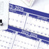 Yearly Wall Calendar 2025-2026 - JUL 2025 - JUN 2026, 12 Month Calendar with Bonus Pocket, X-Large Vertical (34.3" x