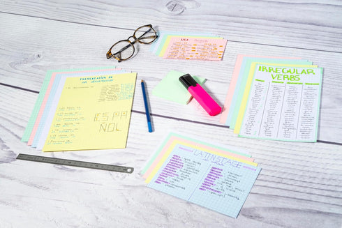 Exacompta Index Cards, 3X5 Inch, 100 Pack