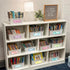 Tinlade 56 Pcs Classroom Library Labels for School Library Genre & Topic for Book Teacher Supplies Cards for Classroom