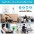 HBN Remote Control Outlet with 100FT RF Signal, Wireless On Off Switch Plug, 15A/1875W