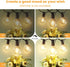 25 G40 13pcs Bulbs, Dimmable Outdoor String Lights ft, Led Patio Light with Shatterproof Waterproof Connectable Hanging