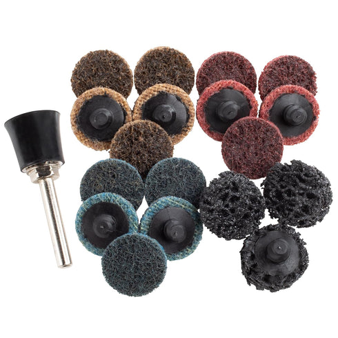 Shark Industries PN-16406 Mini 1 Surface Prep Kit with Backing Pad/Holder. Quick