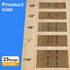 23 Gauge Pinner Nails, Assorted 5 Sizes (5/8", 3/4", 5/6", 1", 1-3/8") for 23 GA Pneumatic or Electric Pinner, Project