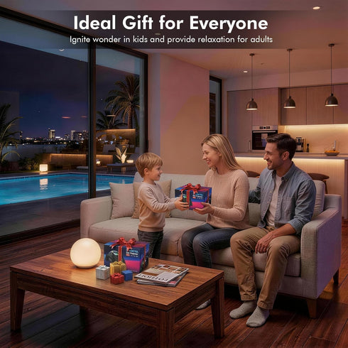 Rossetta Dual Lens Galaxy Projector, Star Projector for Bedroom with White Noise & Bluetooth Speaker, Remote, Timer