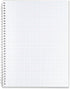 Graph Paper Notebook Quad Ruled Spiral Grid Notebook PACK Of 4 White Paper 100 Sheets Assorted Colors Wire Bound Graphing Books - by Emraw by Emraw