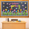 Tulip Bulletin Board Set, Mother's Day Classroom Decorations with Floral Bee Birds Butterfly Paper-Cuts for Spring Decor