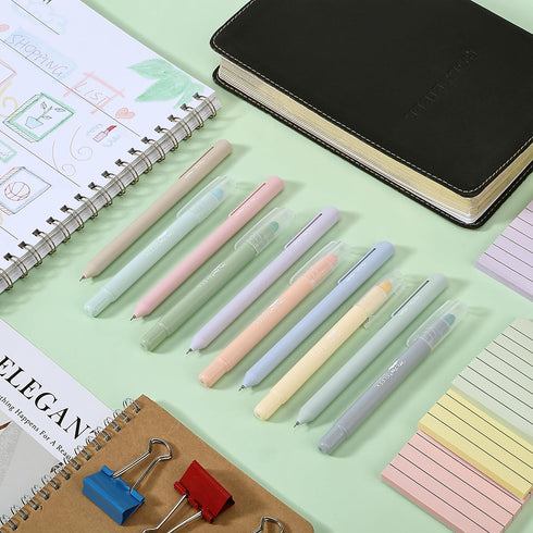 Mr. Pen Bible Highlighters and Pens, 10 Pack Gel Highlighters for Bible Journaling Kit