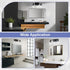 3-Light 18Inches E26 Bulbs Black Bathroom Lights Over Mirror, Anti-Rust Vanity Lighting Fixture for Bathroom, Modern