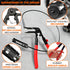 Automotive Radiator Hose Clamp Pliers - Long Reach Pinch Clamp Tool for Hose Removal