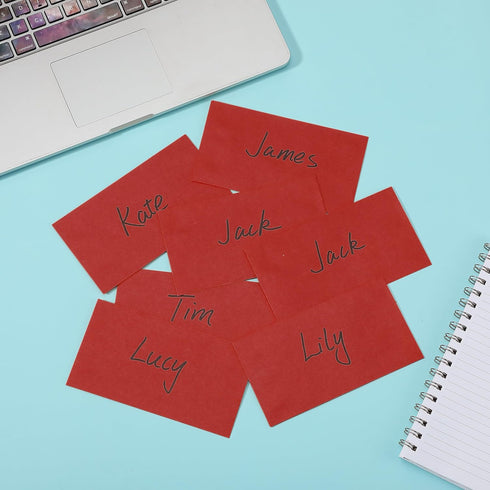 Mr. Pen 100 Pack Money Envelopes for Cash, 6.5" x 3.5", Red, Small Envelopes for Budgeting and Money Saving Challenge