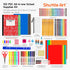 Shuttle Art 102 PCS Back to School Supplies Kit, School Supply Box for Grades K-5, Kids Supplies