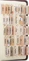 DiverseBee Laminated Bible Tabs, Large Print Bible Journaling Supplies, 66 Tabs with 11 Blank Tabs - Cappuccino Theme
