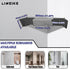 LIWEIKE Shower Foot Rest for Shaving Legs Non-Slip Scrub Corner Shower Footrest Bar Sturdy Stainless Steel Bathroom