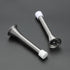Ravinte Door Stoppers, 18 Pack Satin Nickel Spring Door Stops with Rubber Bumper, Door Stoppers for Bottom of Door by Ravinte