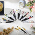 Kosiz 150 Pieces Plastic Beadable Pen Bulk Bead Ballpoint Pen Assorted Bead Pen for Kids Students Office Supplies