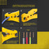 RG6, RG59, RG11 20 KOTTO Coax Cable Crimper Kit - Adjustable Compression Tool for - Includes Coaxial Cable Stripper