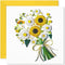 Sunflower Greeting Card for Mom, Happy Birthday and Mother Day Quilling Cards, 3D Handmade Art, Design Greeting Card