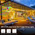20Ft3Ft, 300 ZAIYW Curtain Lights Outdoor LED Color Changing Fence String Lights with Plug Remote, Waterproof Light