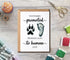 HoHi93Art Promoted From Dog Aunt To Human Aunt Card - Dog - Pregnancy - Announcement - Greeting - Card For Sister