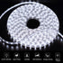 32.8Ft IP68 echosari Solar Strip Lights Outdoor, Fully Waterproof LED Strip Lights with Timer Remote Auto ON/Off