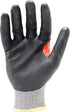 Ironclad mens Work Glove COMMAND ILT A6 FOAM NITRILE, Grey/Black/Red, Large US