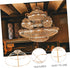 3-Tier 9.84In Lampshade Frame, Lamp Ring Support, Iron Metal Material, for DIY Pendant Light Chandelier Wall Sconce