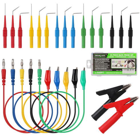 SWANLAKE 22PCS Back Probe Kit: Back Probe Pin Kit