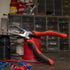 Proferred T19002 Side Cutting Long Nose Pliers with Cutter, 7" TPR Grip by Proferred