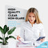 Clear Sheet Protectors for 3 Ring Binder, 50 Pack Non Glare, Heavy Duty 8.5” x 11” Plastic Page Protector Binder